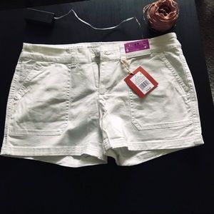 3/$15 Brand New Classic White Jean Shorts